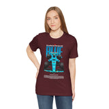 Blue Formula Race Car Graphic Unisex Heavy Cotton Tee High Speed Streetwear for Motorsport Fans and Racing Lifestyle Enthusiasts
