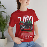 Kawasaki Z400 Naked Street Bike Graphic T Shirt Unisex Heavy Cotton Motorcycle Racing Streetwear Gift