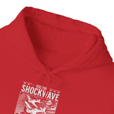 Feel The Shockwave Horizon Force Airplane Graphic Unisex Heavy Blend Hooded Sweatshirt Military Aviation Streetwear Hoodie