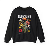 Blossoms Floral Crewneck Sweatshirt Comfortable Unisex Pullover Timeless Charm Streetwear Nature Inspired Empowerment Design Perfect Gift for Garden Lovers Friends Birthdays Cozy Days Casual Wear
