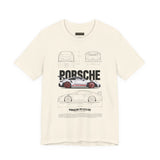 High Performance Track Racer Blueprint Art Unisex Heavy Cotton Tee Streetwear Motorsport Enthusiast Graphic Shirt