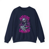 Masters Of Power Realm Sweatshirt Cosmic Skull Energy Design Unisex Premium Streetwear Bold Winter Essential For Fearless Dreamers And Gothic Art Lovers