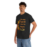 Unisex Ho’oponopono Sunflower T Shirt Healing Affirmation Tee Spiritual Gratitude Mindfulness Inspired Positive Energy Heavy Cotton Graphic Top