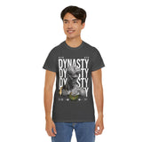 Dynasty Statue Graphic Unisex Heavy Cotton Tee Greek Sculpture Butterfly Streetwear Art Inspired T Shirt