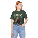 Heavens Hallucinations Unisex Jersey Short Sleeve Tee Comfortable Modern Streetwear Bold Artistic Floral Graphic Design Perfect Gift for Friends Birthdays Casual Wear