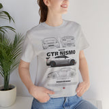 Silver Performance Coupe Artwork Unisex Heavy Cotton Tee High Speed Inspired Streetwear Graphic Shirt For Car Enthusiasts And Urban Lifestyle Fans