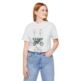 Kawasaki KX450F Motocross Inspired Unisex Heavy Cotton Tee Dirt Bike Racing Graphic Shirt For Riders Fans Streetwear Casual Wear Gift