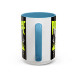 Praise Angel Statue Graphic Ceramic Mug Gothic Spiritual Coffee Tea Cup Bold Streetwear Design