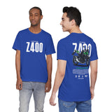 Kawasaki Z400 Naked Street Bike Graphic T Shirt Unisex Heavy Cotton Motorcycle Racing Streetwear Gift