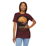 Mars Explorer Astronaut Unisex Heavy Cotton Tee Futuristic Space Adventure Graphic Shirt Inspiring Sci Fi Design Perfect Gift for Dreamers and Space Lovers