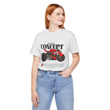 Ducati Inspired Streetfighter Superbike Graphic Unisex Heavy Cotton Tee Premium Racing Streetwear T Shirt for Riders Bikers Enthusiasts and Everyday Wear