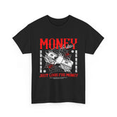 Money Motivation Hustler Mindset Graphic Print Unisex Heavy Cotton Tee Streetwear Power T Shirt