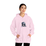 Space Exploration Hoodie Unisex Heavy Blend Sweatshirt Galaxy Earth Spaceship Astronomy Inspired Cosmic Science Lover Nerd Geek Astronaut Pullover