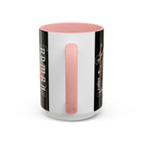 Sculptural Future Statue Art Accent Coffee Mug 11oz 15oz Greek Goddess Cosmic Abstract Splash Bold Artistic Streetwear Ceramic Cup