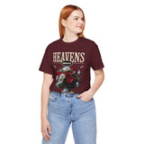 Heavens Hallucinations Unisex Jersey Short Sleeve Tee Comfortable Modern Streetwear Bold Artistic Floral Graphic Design Perfect Gift for Friends Birthdays Casual Wear