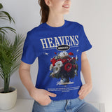 Heavens Hallucinations Unisex Jersey Short Sleeve Tee Comfortable Modern Streetwear Bold Artistic Floral Graphic Design Perfect Gift for Friends Birthdays Casual Wear