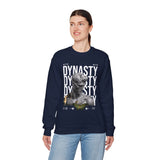 Dynasty Statue Graphic Unisex Heavy Blend Crewneck Sweatshirt Greek Sculpture Butterfly Streetwear Art Inspired Pullover