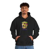 Halloween Cartoon Monsters Unisex Hoodie Cozy Streetwear Sweatshirt Spooky Fall Outfit Perfect for Halloween Parties and Cold Nights