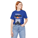 High-Performance Race Machine Concept Unisex Heavy Cotton Tee Powerful Aerodynamic Single-Seater Track Car Graphic Streetwear Top