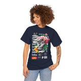 Freedom Hand Rose Graphic Unisex Heavy Cotton Tee Comfortable Streetwear T Shirt Motivational Bold Artistic Design Statement Piece Perfect Gift for Friends Empowerment Casual Wear