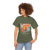 Money Is Not Just Currency Burning Dollar Graphic Unisex Heavy Cotton Tee Hustler Streetwear Motivational Cash Fire Design