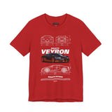 Bugatti Veyron Inspired Illustrated Hypercar Graphic T Shirt Ultimate Luxury Performance Supercar Automotive Streetwear Elite Speed Lifestyle Gift For Exotic Car Enthusiasts