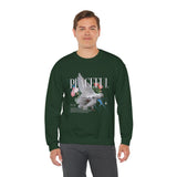 Peaceful Dove Floral Crewneck Sweatshirt Comfortable Unisex Pullover Motivational Streetwear Bold Graphic Design Symbol of Peace Perfect Gift for Friends Birthdays Cozy Days Casual Wear