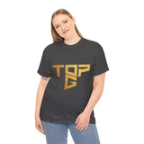 Top G Andrew Tate Graphic T Shirt Black Unisex Streetwear Motivational Hustle Tee Gold Typography Design