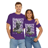 Dynasty Statue Graphic Unisex Heavy Cotton Tee Greek Sculpture Butterfly Streetwear Art Inspired T Shirt