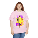 The Court Monarch Unisex Heavy Cotton Tee Basketball Power Graphic Shirt Streetwear for Athletes Hustlers and Motivational Sports Lovers