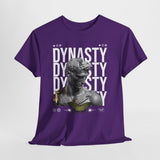 Dynasty Statue Graphic Unisex Heavy Cotton Tee Greek Sculpture Butterfly Streetwear Art Inspired T Shirt