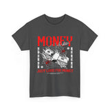Money Motivation Hustler Mindset Graphic Print Unisex Heavy Cotton Tee Streetwear Power T Shirt