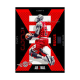 Air Ascent Glossy Poster Collector Edition Bold Motivational Wall Art Red Black Athletic Energy Modern Design For Gym Rooms Studios Offices And Ambitious Dreamers