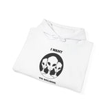 I Want To Believe Alien Unisex Heavy Blend™ Hooded Sweatshirt UFO Graphic Pullover Sweatshirt Extraterrestrial Space Themed Sci Fi Conspiracy Inspired Paranormal Streetwear