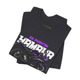 Yamaha R3 Phantom Inspired Sportbike Motorcycle Graphic Unisex Heavy Cotton Tee Premium Streetwear T Shirt for Riders Racers Enthusiasts Everyday Wear