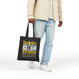 Hustler Original Money Maker Cotton Canvas Tote Bag Eco Friendly Streetwear Bold Dollar Bill Graphic Motivational Entrepreneur Shopper