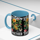 Heart Flower Accent Coffee Mug Bold Anatomical Heart Floral Design Motivational Ceramic Cup Empowering Symbol of Love Strength and Vitality Perfect Gift for Coffee Lovers Friends Birthdays Office Desk and Cozy Tea Moments