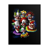 Chaos Clown Crew Poster Premium Wall Art Print For Bold Minds Fearless Creativity Neon Chaos Expression Gothic Street Art Home Decor For Artists And Visionaries