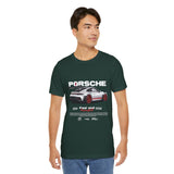 High-Performance Track Machine Blueprint Design Unisex Heavy Cotton Tee Powerful Street Racing Inspired Graphic Shirt