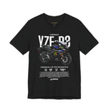 Yamaha YZF R3 Monster Energy Inspired Unisex Heavy Cotton Tee Racing Motorcycle Streetwear Graphic T Shirt Gift For Riders Bikers Moto Fans Casual Wear