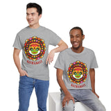 Kathakali Unisex T Shirt Kerala Traditional Dance Art Graphic Tee Indian Culture Festival Onam Heritage Malayalam Performance Heavy Cotton Top