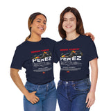 Sergio Checo Perez Inspired Formula Racing Graphic Unisex Tee Motorsport Streetwear Speed Culture Track Day Apparel Racing Fan Tribute Design For Formula Racing Enthusiasts