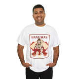 Lord Hanuman Graphic T Shirt Bajrangbali Ram Bhakt Devotional Hindu Spiritual Festival Wear Unisex Cotton Tee Hanuman Jayanti Temple Outfit Indian Cultural Streetwear Gift