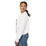 Be Your Self Rose Crewneck Comfortable Unisex Sweatshirt Motivational Streetwear Bold Floral Empowerment Design for Self Love Perfect Gift for Friends Birthdays Cozy Days Casual Wear