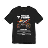 Yamaha YZ450F Inspired Motocross Blueprint Unisex Heavy Cotton Tee Dirt Bike Racing Graphic Streetwear Shirt Gift For Riders