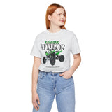 Kawasaki KFX450R Inspired ATV Racing Unisex Heavy Cotton T Shirt Off Road Quad Bike Power Design Streetwear Motorsport Graphic Tee