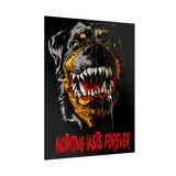 Nothing Lasts Forever Rottweiler Poster Bold Wall Art For Home Office Gym Gothic Decor Alpha Energy Design Fearless Statement Artwork Symbol Of Strength And Loyalty