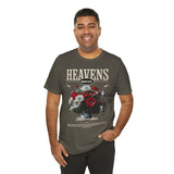 Heavens Hallucinations Unisex Jersey Short Sleeve Tee Comfortable Modern Streetwear Bold Artistic Floral Graphic Design Perfect Gift for Friends Birthdays Casual Wear