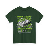 Money Power Unisex Heavy Cotton Tee Bold Dollar Stack Graphic Neon Green Streetwear Aesthetic Hustle Mindset Motivational T Shirt