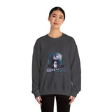 Space Exploration Crewneck Sweatshirt Unisex Heavy Blend Pullover Galaxy Earth Spaceship Astronomy Inspired Cosmic Science Lover Nerd Geek Astronaut Top